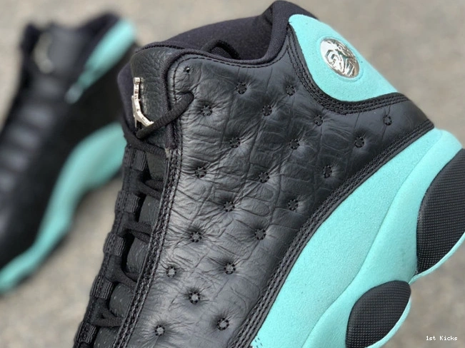 414571- Island Retro 1145 HighQuality Green Air 13 Jordan Black 0109